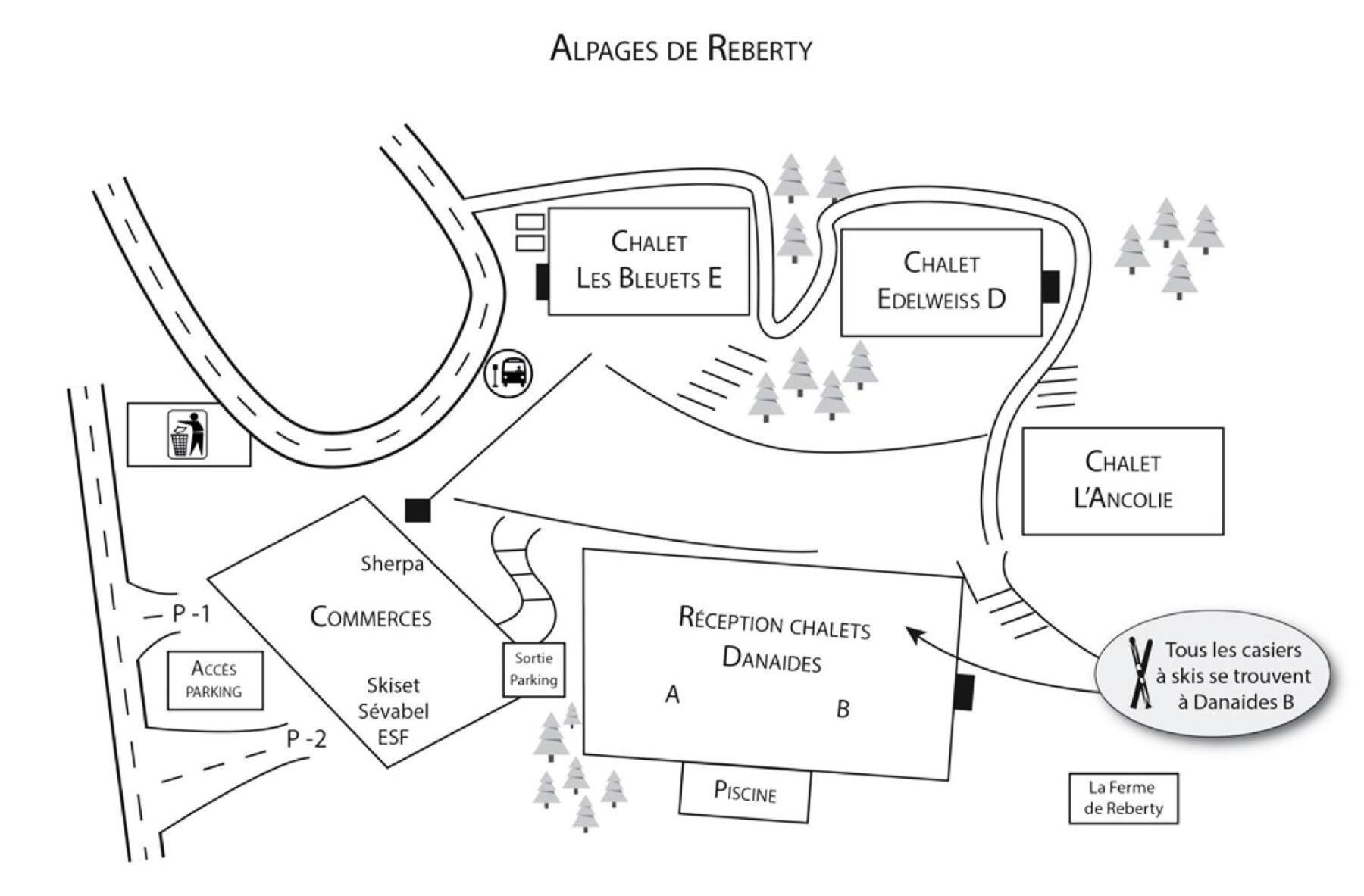 Residence Alpages De Reberty - Appartement En Duplex Spacieux - Proche Des Pistes - Balcon - Piscine - Parking Couvert Mae-9934 サン・マルタン・ド・ベルヴィル エクステリア 写真